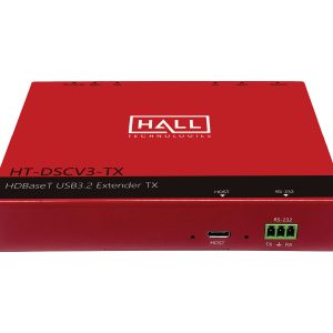 Hall Technologies HT-DSCV3-TX HDBaseT USB 3.2 Extender TX / USB-C Host / 5 Gbit/s / RS-232 / POH