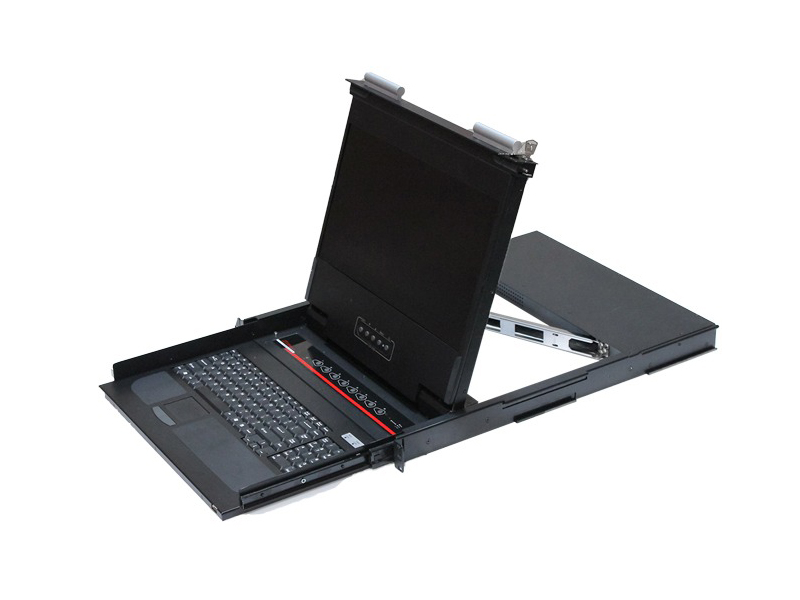 Hall Technologies KVMC-UH-8-X 8-Port HDMI KVM Console with 2560 Support (w/o accessories)
