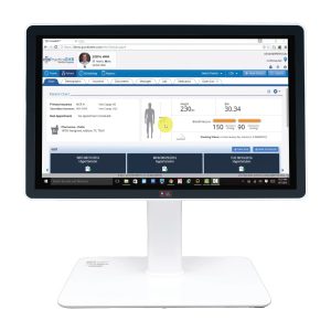 Hall Technologies HT-HVMT43 43 in Medical Touch HD Monitor / 1920x1080 60Hz / Capacitive Touch / HDMI DVI