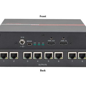 Hall Technologies ULTRA-V-8S 1x8 4K UHD HDMI Splitter/Extender (Transmitter) over 1 CAT6 to 100m/328ft
