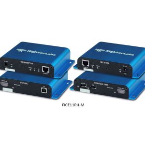 High Sec Labs FICE11PHR-M DPHDMI Secure Copper Extended KVM Isolator for 100 meter 4K 30Hz Receiver