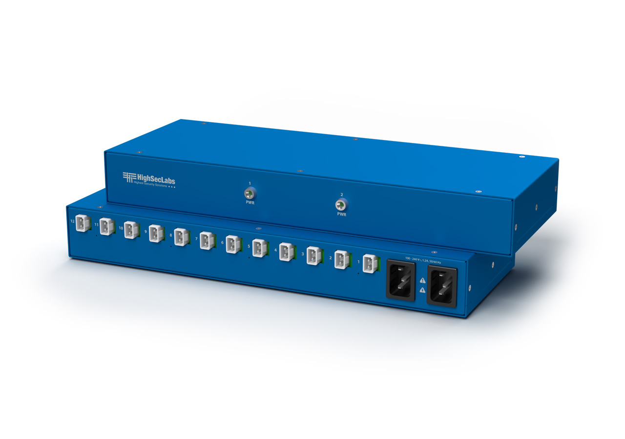 High Sec Labs PDUI12 12 Port 12v DC Junction box for isolators