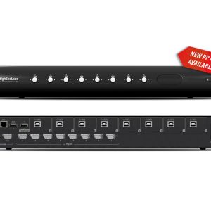 High Sec Labs SC82PH-4 Secure 8x2 KVM Combiner DP/HDMI PP4.0 Dual-Display 4K USB