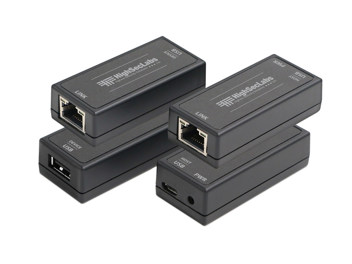 High Sec Labs UMCE10N-N HDBaseT USB 2.0 Extender / Dual DP/HDMI Connector / 4K@60Hz 4:4:4 100m