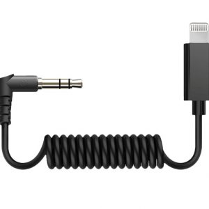 Hollyland HL-35L01 3.5mm TRS to Lightning Cable 1.05ft / iPhone Compatible / Molded Connector