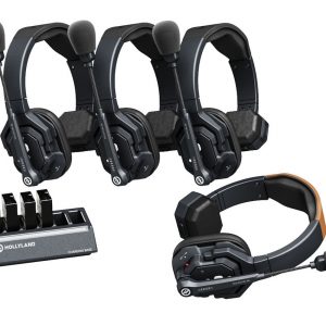 Hollyland HL-Solidcom SE - 4S (Global Version) Full-Duplex Noise-Canceling Intercom/4 Users/2.4 GHz/ENC