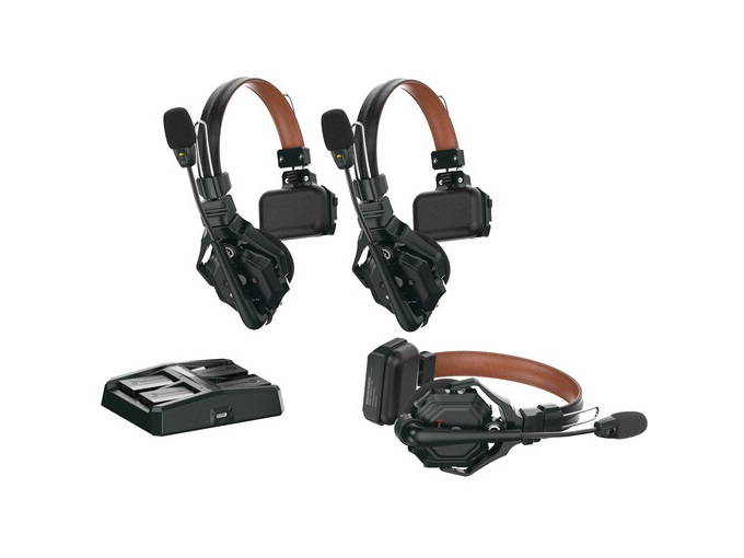 Hollyland Solidcom C1 Pro-3S Full-Duplex Wireless Intercom System with 3 Headsets (1.9 GHz)