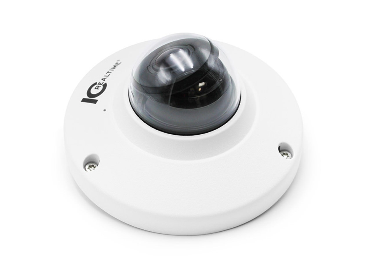 ICRealtime IPEL-F50F-W2 5MP Indoor 360 Spherical Dome 1.4mm Fisheye Lens Camera with Built-In Microphone/PoE