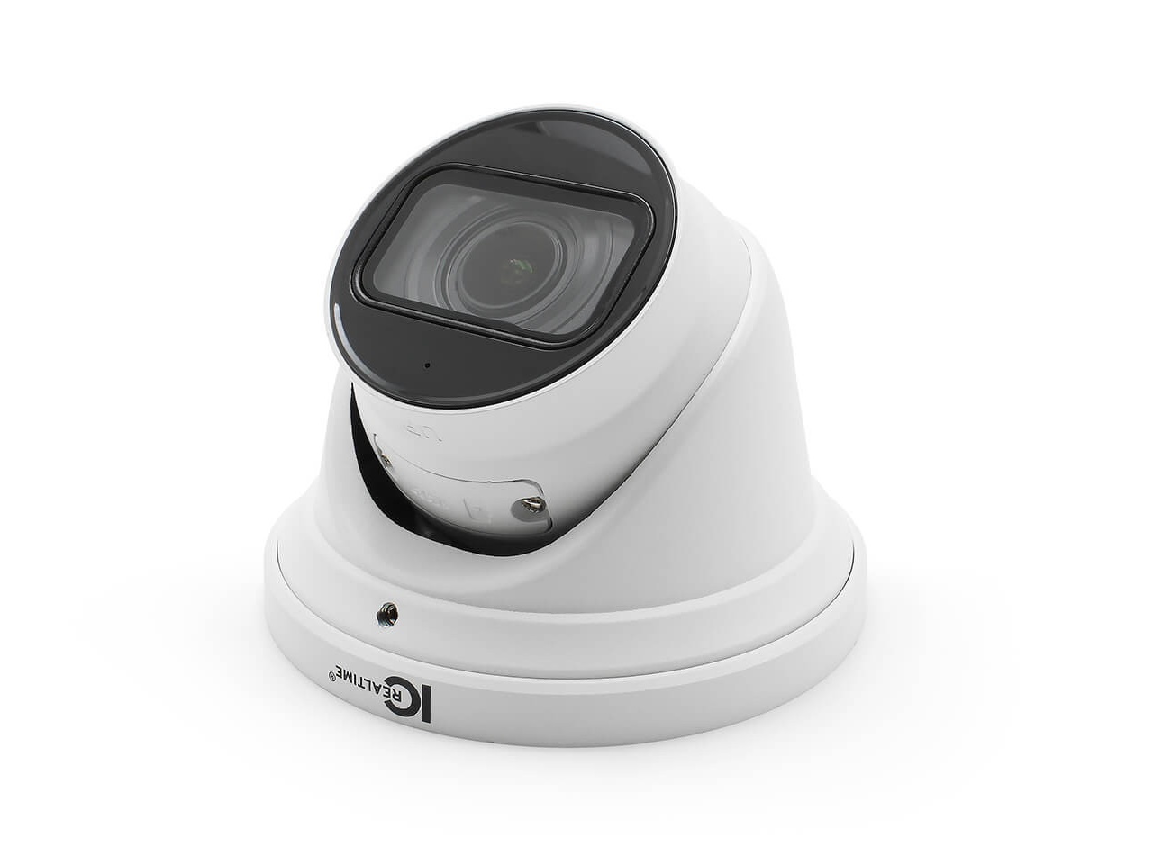 ICRealtime IPFX-E20V-IRW1 2MP IP Indoor/Outdoor Small Size Starlight Eyeball Dome Camera (131ft IR PoE)