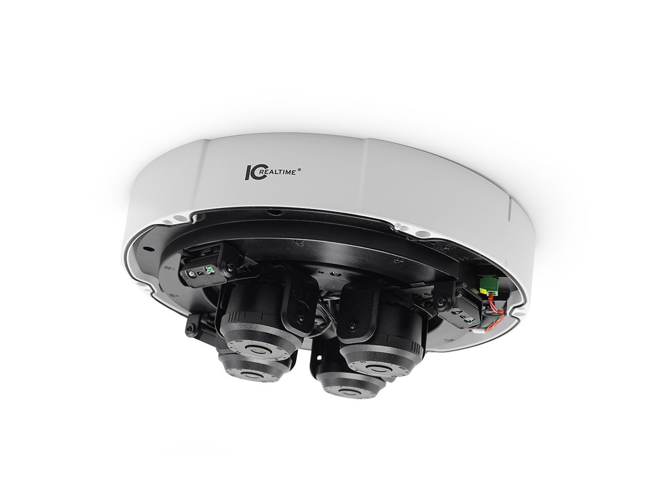 ICRealtime IPEL-M80V-IRW1 4x2MP Multi Lens IP Dome I-Sniper Camera/4x2.7-12mm Motorized Lens (105 AOV) 98ft of IR POE+ Capable - Image 2