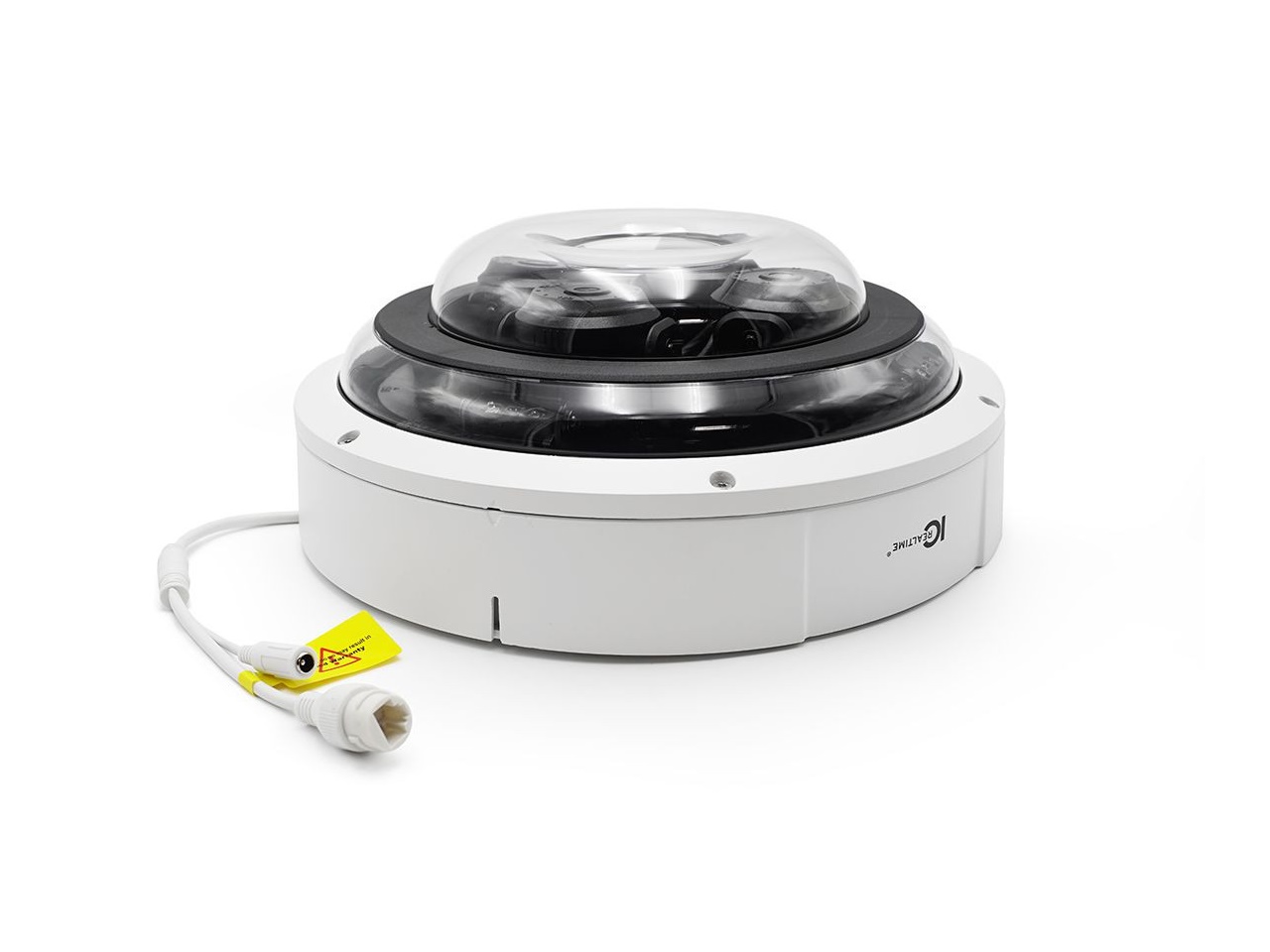 ICRealtime IPEL-M80V-IRW1 4x2MP Multi Lens IP Dome I-Sniper Camera/4x2.7-12mm Motorized Lens (105 AOV) 98ft of IR POE+ Capable - Image 5