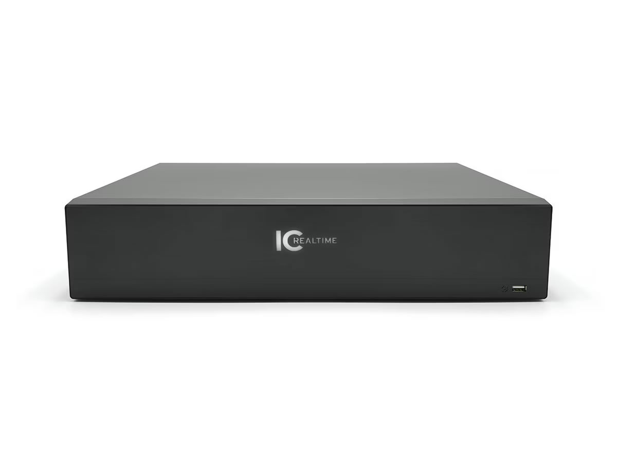 ICRealtime NVR-EL16-2U32MP1-4TB 16-Channel Rackmount NVR / 32MP Support / 384 Mbps Bandwidth / 8x SATA III / 2U - Image 2