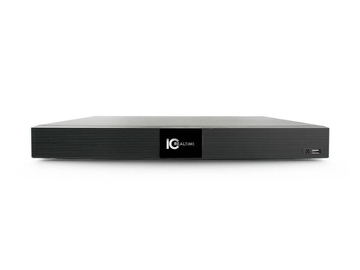 ICRealtime NVR-FX08POE-1U16MP1-2TB 8-Channel Rackmount PoE NVR / 256 Mbps / 16MP Camera Support / 2TB HDD - Image 2