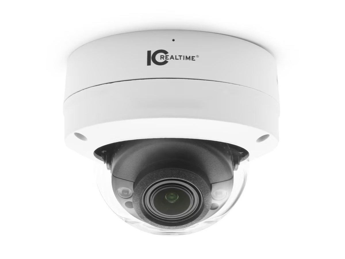 ICRealtime IPFX-D40V-IRW3 4MP IP Indoor/Outdoor Vandal Dome / PoE / Motorized 2.7-13.5mm AF / Starlight IR 131ft - Image 3