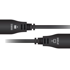 Key Digital KD-AOCH328P 328ft/100m 4K/60Hz/444/18G Plenum Active Optical HDMI Cable/CMP/FT6 UL Rated