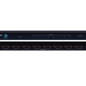 Key Digital KD-DA1x8 1x8 HDMI Distribution Amplifier/Supports HDR10/HDCP2.2/Ultra HD/4K
