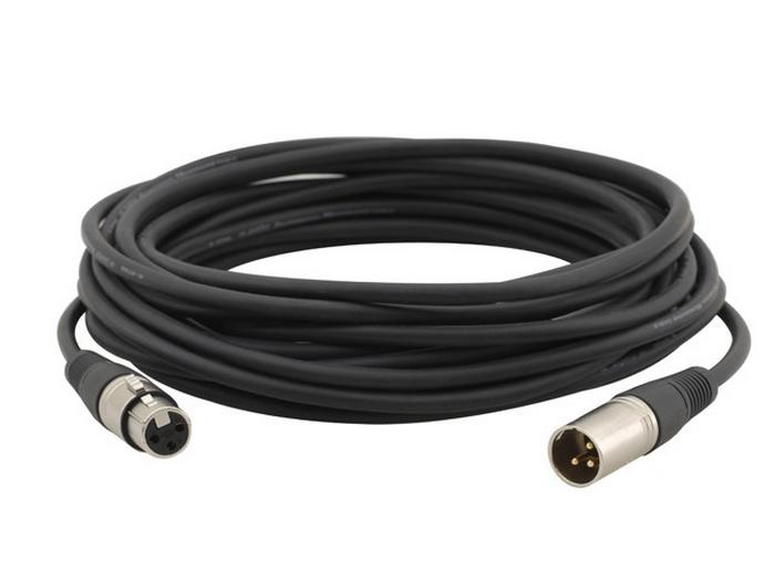 Kramer C-XLQM/XLQF-50 XLR (M) to XLR (F) Quad Style Cable – 50ft