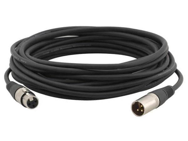 Kramer C-XLQM/XLQF-1 XLR (M) to XLR (F) Quad Style Cable - 1ft