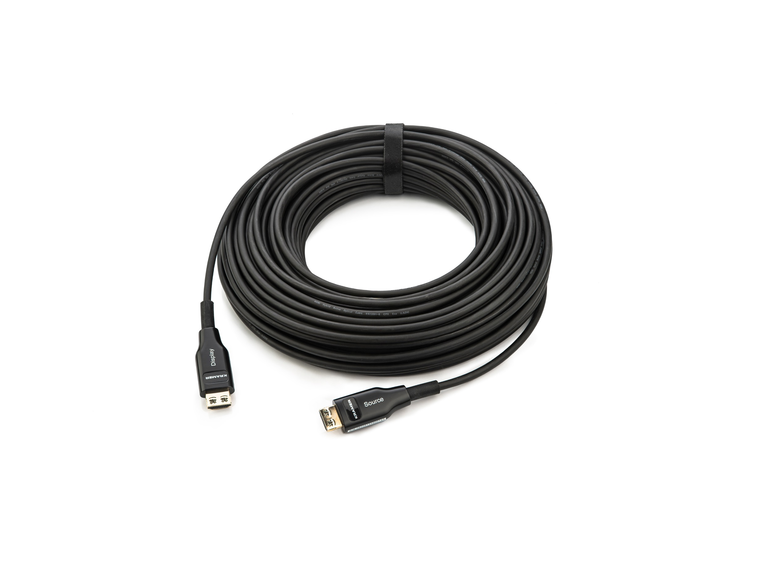Kramer CP-AOCH/UF-131 40m/131ft 8K/60Hz Ultra High-Speed HDMI Optic Hybrid Cable-Plenum Rated