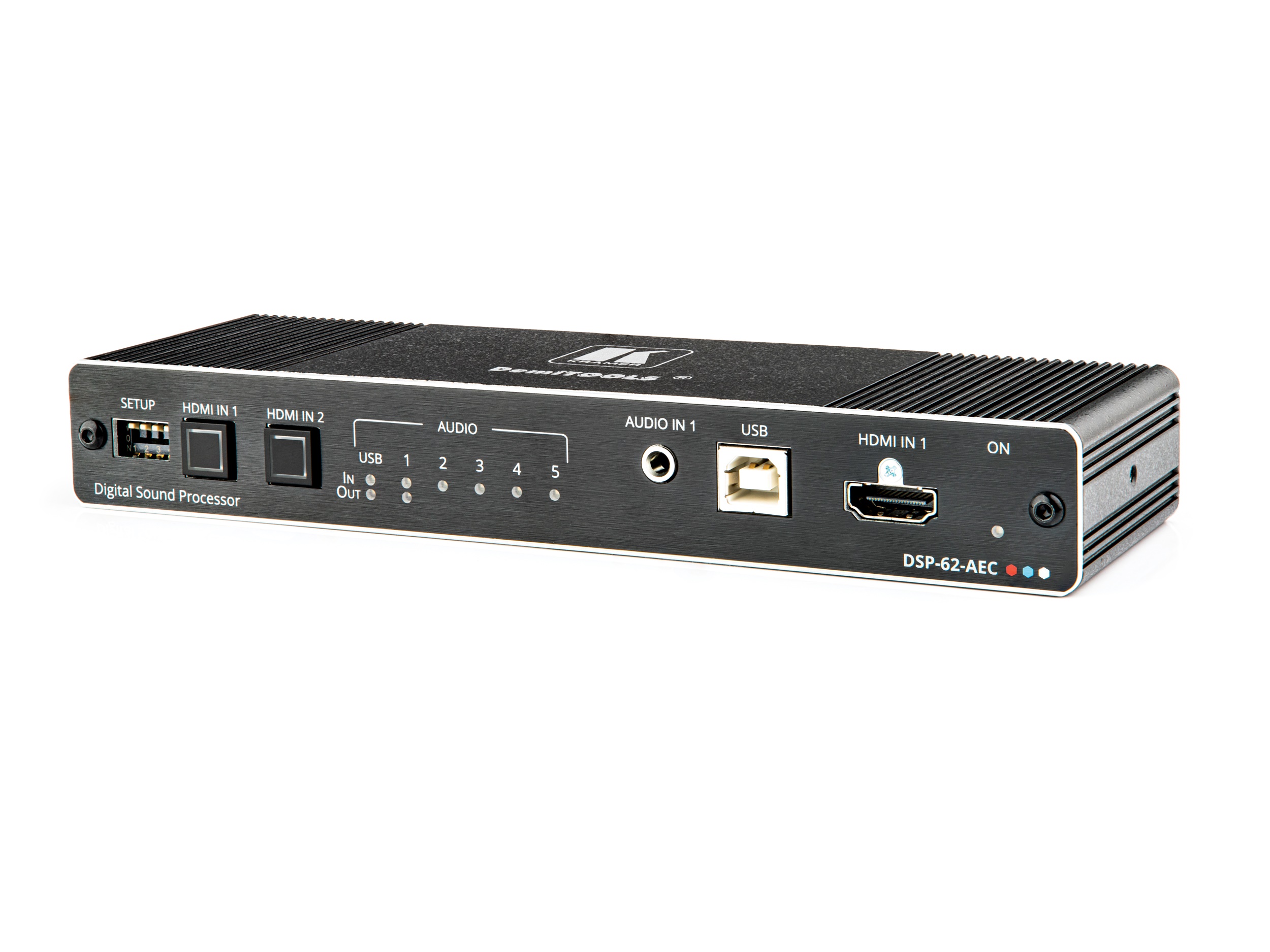 Kramer DSP-62-AEC 6x2 PoE Audio Matrix with DSP and AEC