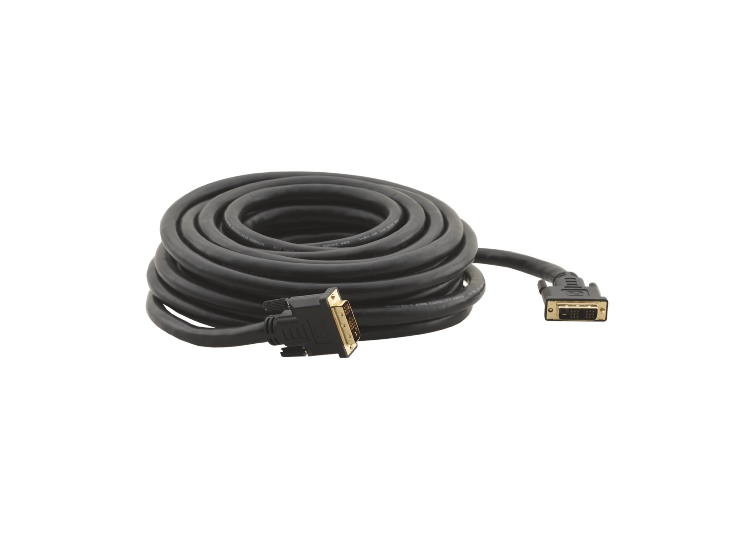 Kramer C-DM/DM/XL-50 50ft DVI-D (M) to DVI-D (M) Cable (HDCP Compliant)