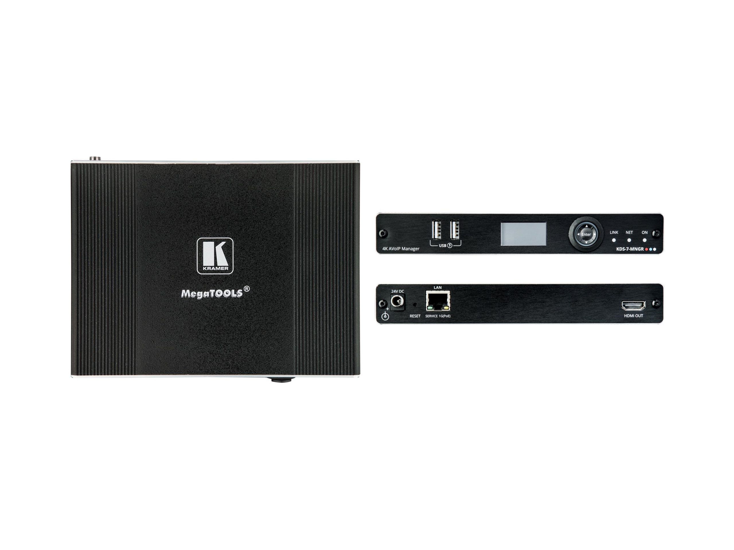 Kramer KDS-7-MNGR High-Performance/Highly-Scalable AVoIP Manager for Configuration and Monitoring of KDS-7 AVoIP Deployments - Image 2