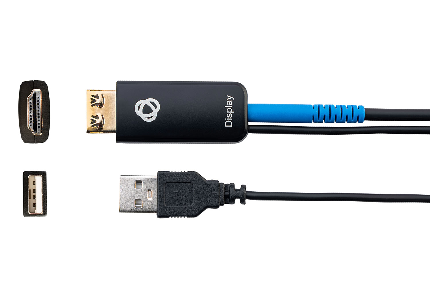 Kramer CP-AOCH/PF-262 4K HDMI Active Optical Cable 262ft / 18Gbps / 4K@60 4:4:4 / Plenum Rated