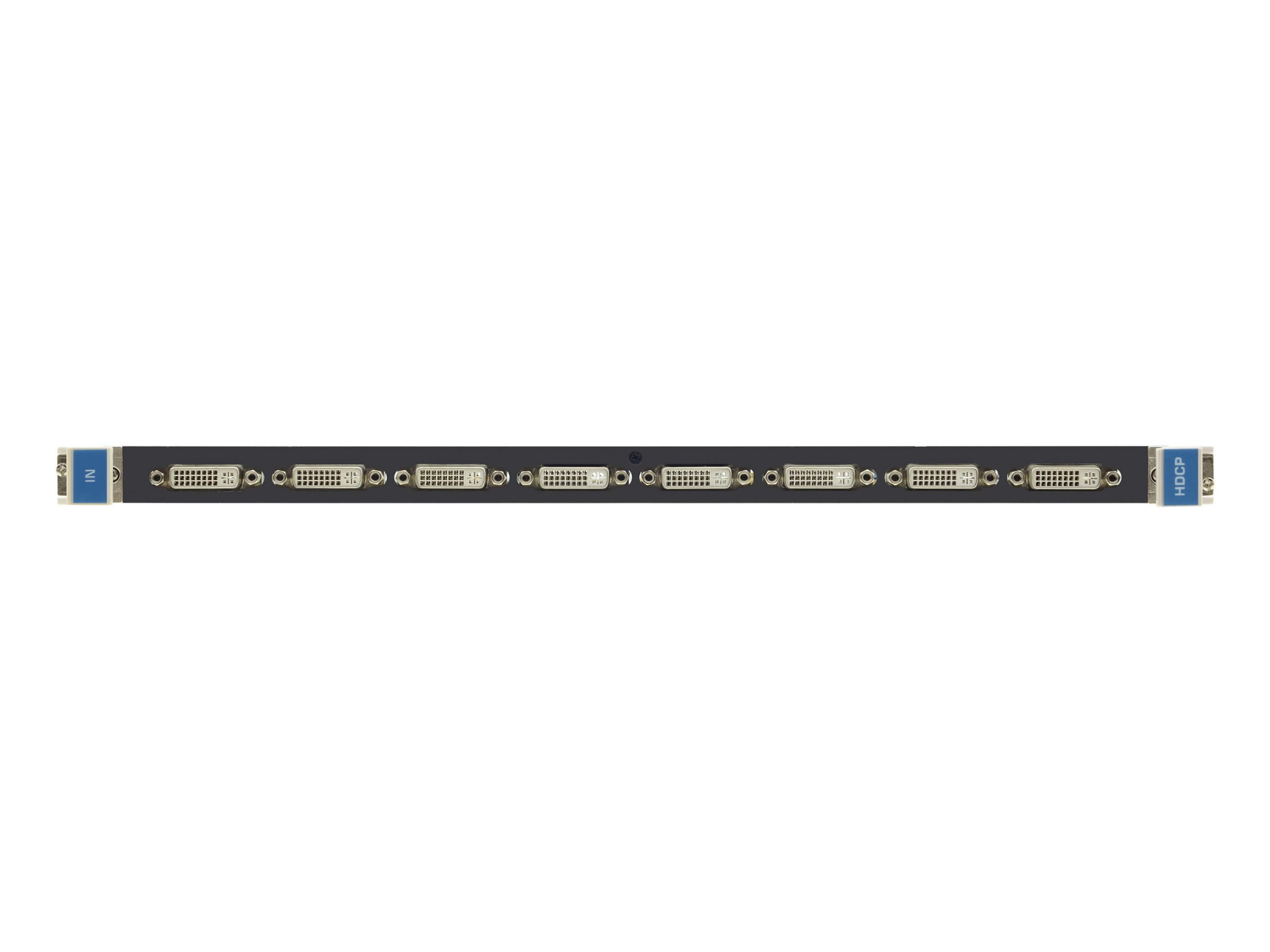 Kramer HDCP-IN8-F64/STANDALONE 8-Channel HDMI HDCP Input Card Frame 64 / 6.75 Gbps Total / 3D Pass-Through