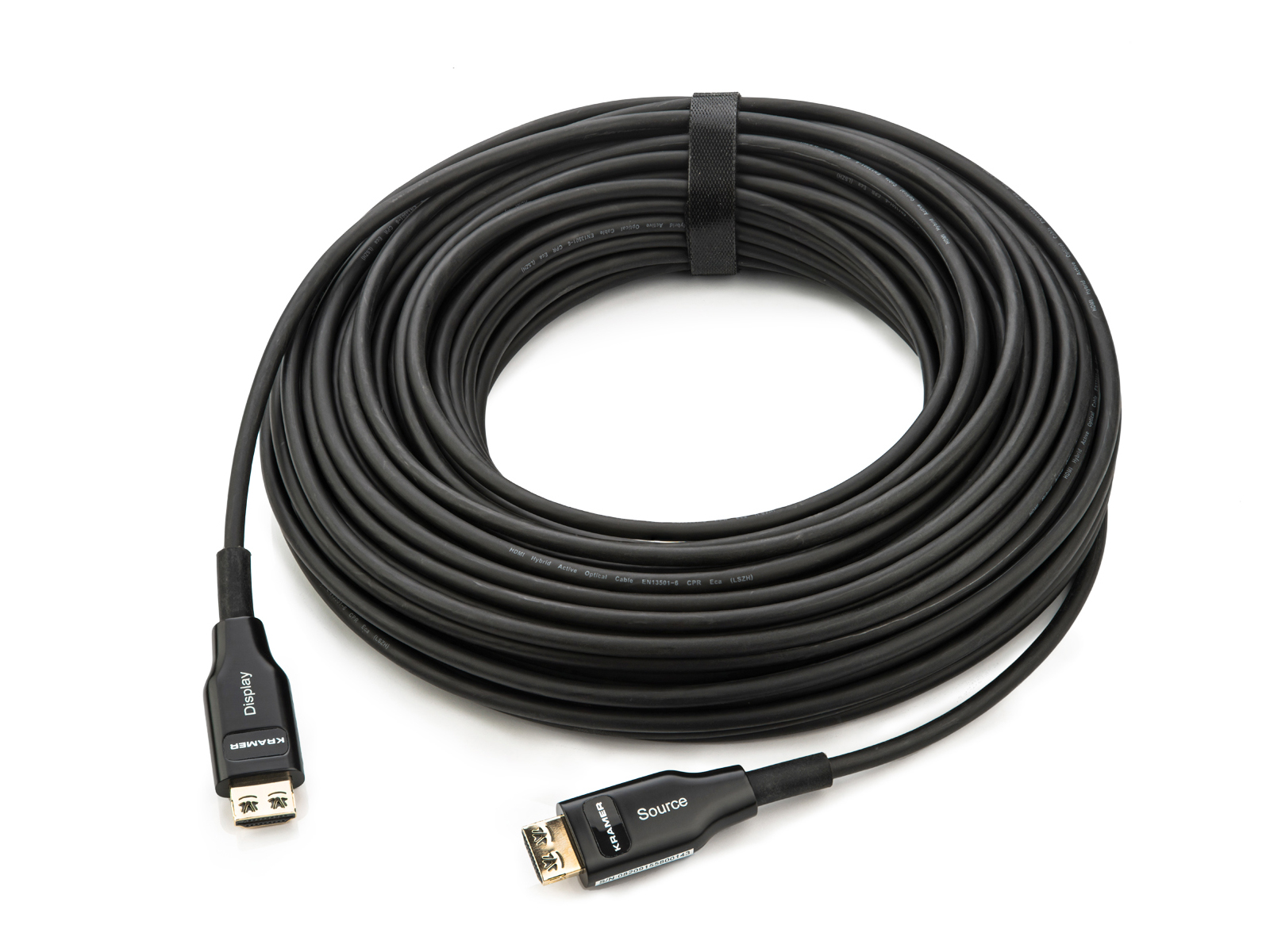 Kramer CP-AOCH/60F-131 40m/131ft High-Speed HDMI Optic Hybrid Cable – Plenum Rated