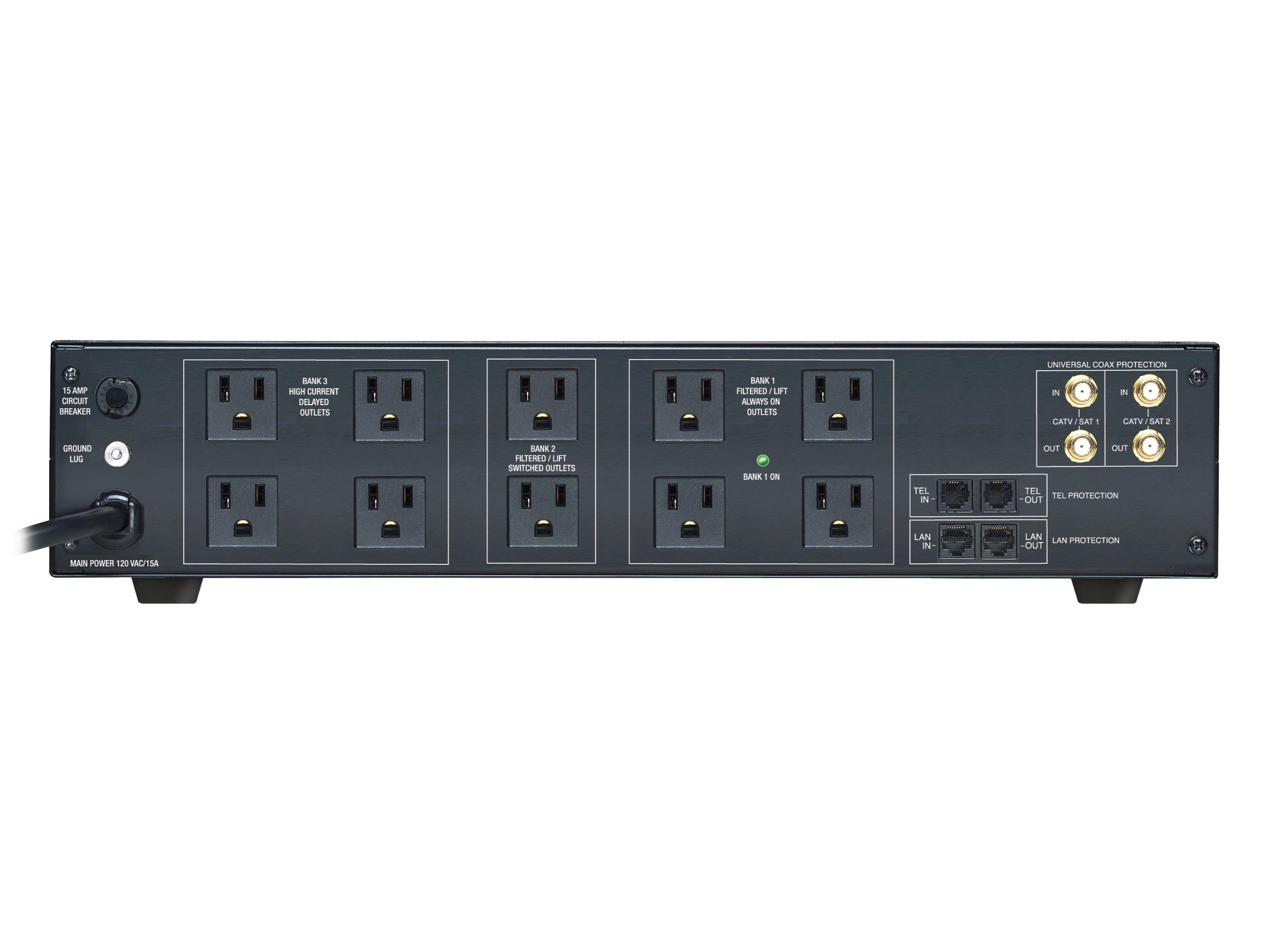 Panamax MR5100 11-Outlet Power Management w Surge Protection/Power Conditioning - Image 2