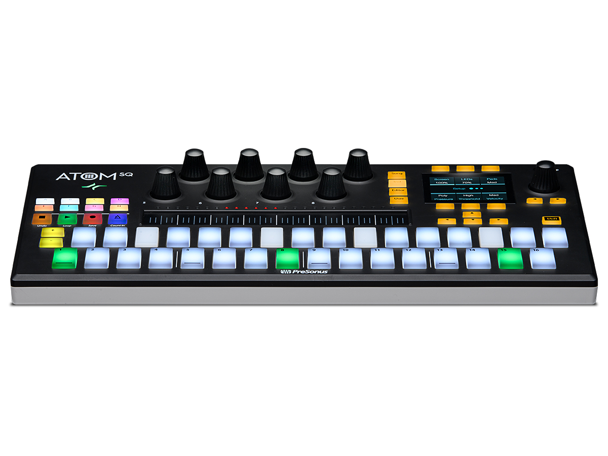 PreSonus ATOM SQ Hybrid MIDI Keyboard/Pad Performance and Production Controller