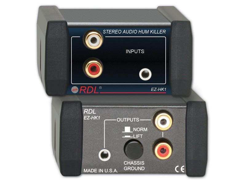 RDL EZ-HK1 Stereo Audio HUM KILLER