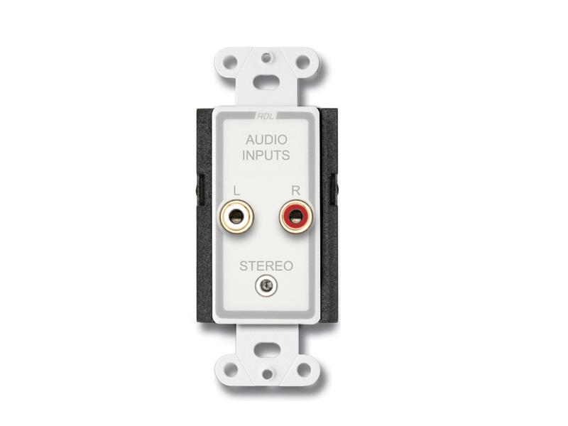 RDL D-CIJ3-b Consumer Audio Extender Input Jacks/Mono
