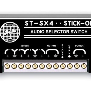 RDL ST-SX4 4x1 Unbalanced Audio Switcher