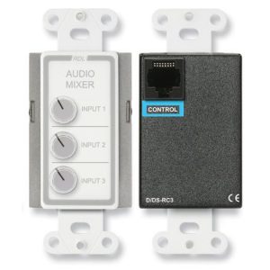 RDL D-RC3 3 Channel Remote Audio Mixing Control