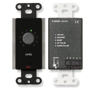 RDL DB-RLC10 Remote Level Control/Rotary Optical Encoder/Black