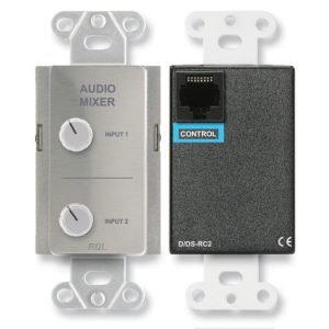 RDL DS-RC2 Remote Audio Mixing Control/Stainless
