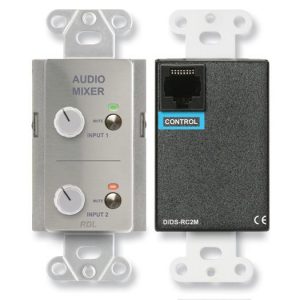 RDL DS-RC2M Remote Audio Mixing Control with Muting/Stainless