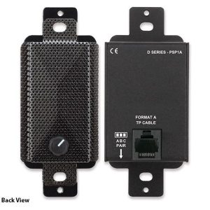 RDL DB-PSP1A Decora-Style Active Loudspeaker/Format-A/Black