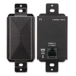 RDL DB-PSP1AF Decora-Style Active Loudspeaker/Format-A/Black