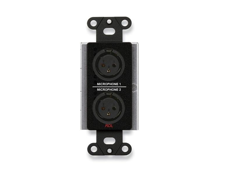 RDL DB-TPSM2A Active 2-Pair Extender (Transmitter) Dual Mic Preamplifier/Format-A/Black