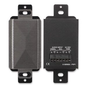 RDL DS-PSP1F Decora-Style Active Loudspeaker/Stainless Steel