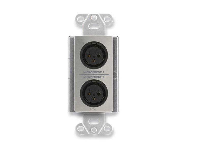 RDL DS-TPSM2A Active 2-Pair Extender (Transmitter) Dual Mic Preamplifier/Format-A/SS