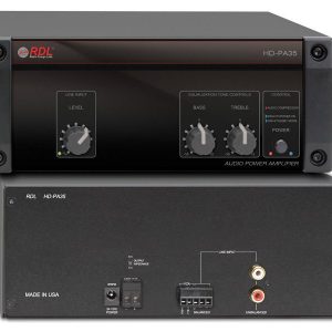 RDL HD-PA35 4/8 Ohm Outputs/35 Watt Power Amplifier