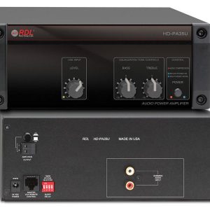 RDL HD-PA35U 35W Class D Single-Input Power Amplifier / Switchable 4 Ohm/8 Ohm / VCA Remote