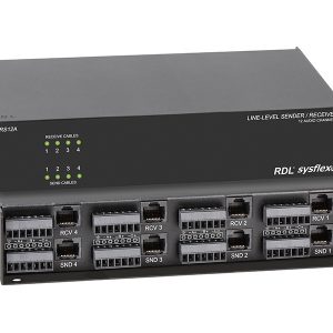 RDL SF-TPRS12A Line-Level Sender/Receiver/4 Twisted Pair Format-A Input/4 Output Sections/12 Audio Channels Each