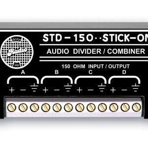 RDL STD-150 150 Ohm Passive Balanced Audio Combiner / Divider 4-Channel RF Filtered