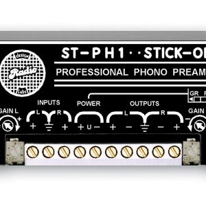 RDL ST-PH1 Stereo RIAA Phono Preamplifier / Adjustable Gain 40-60 dB / Balanced Outputs