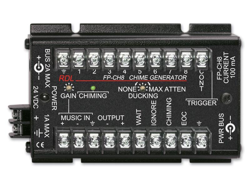 RDL FP-CH8 2 channel Balanced to Unbalanced Converter