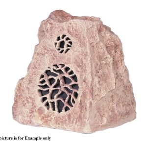 Rockustics StoneHenge II-G/T 8in 2-Way Outdoor Speaker w Transformer/Gray